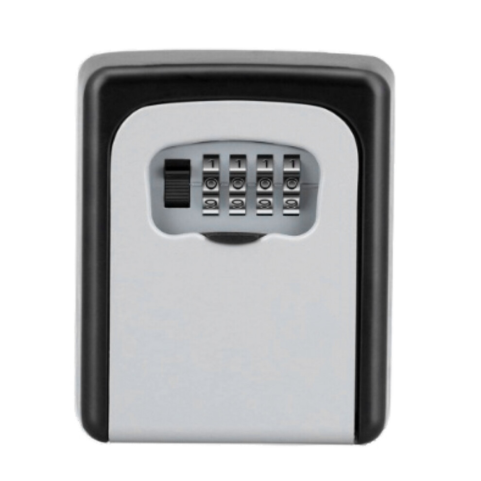 Sturdy Security Lockbox, Combination Lock Box For High Security, Key Lock Box With Weatherproof Design And Resettable Code For Outdoor And Vacation 9340959476060