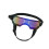 Windschützende Hundesonnenbrille, kleine-Lila M 1