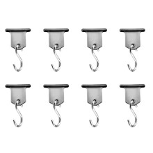 Ganchos para acessórios de camping, ganchos em formato de S para pendurar luzes de festa, material resistente para toldos de trailers e decorações