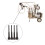 4Pieces Milking Machine Accessories Soft Rubber Liners for Dairy 4