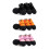 4er-Pack modische Hundeschuhe, leichte-orange Farbe S 3