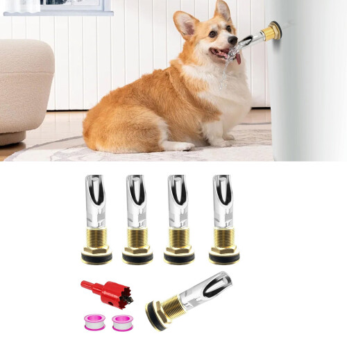 5pcs Efficient Pig Water Feeders Nipples Waterer Tool for 2