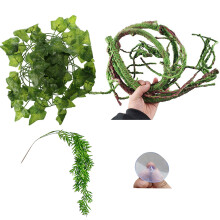 Resins Reptiles Plant Terrarium Plant Tanks Decors Naural