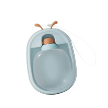 Pet Travel Water Dispenser and Poop Bag Compartment-Blue