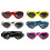 Pet Sunglasses For Small Breeds Windproof Foldable Goggles-Blue 2