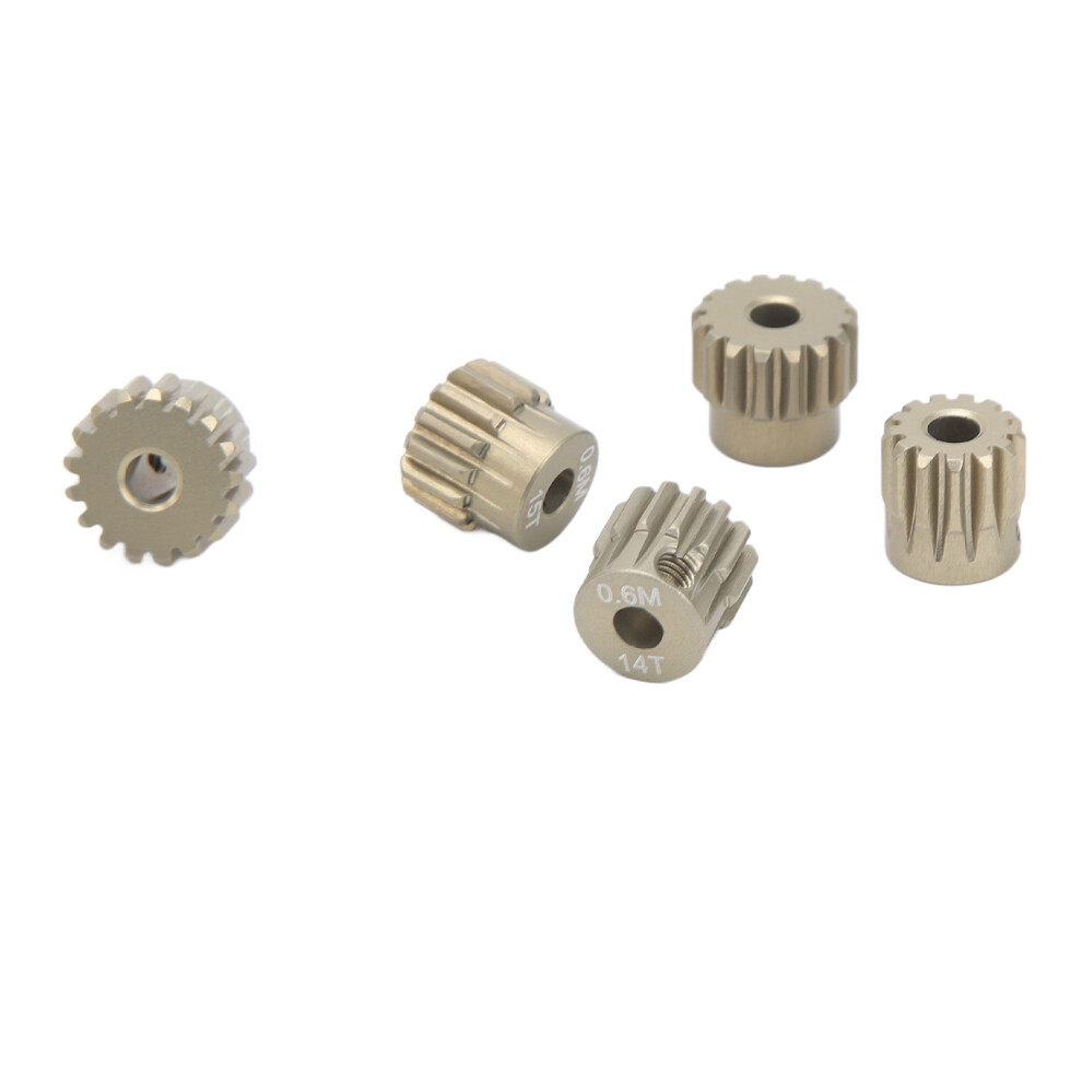 0.6M Aluminium Alloy Pinion Gear Set 13T-17T For 1/8 & 1/10 Crawlers 9311370027469