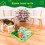 Dog Sniffing Feeding Mat Washable and Tear Resistant Interactive 6