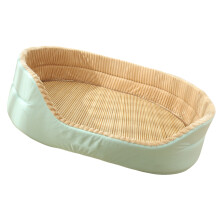 Warmes Kuschelbett, Haustierbett mit waschbarem Design-Grün L