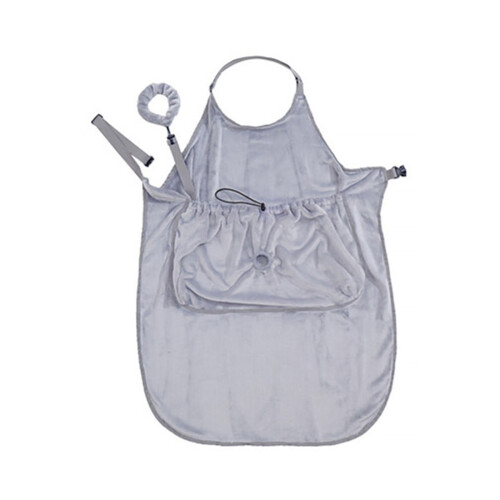Haustierhalter-Schürze mit geräumiger Tasche für-Winterstil grau