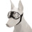 Pet Eye Protecting Goggles Sun Resistant-Silver Transparent 1
