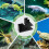 Fishtank Corner Tunnel Aquarium Decoration-Pack 2 pieces 4