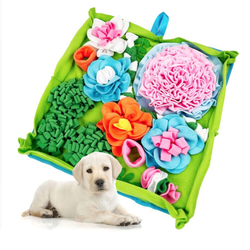 Dog Sniffing Feeding Mat Washable and Tear Resistant Interactive 1