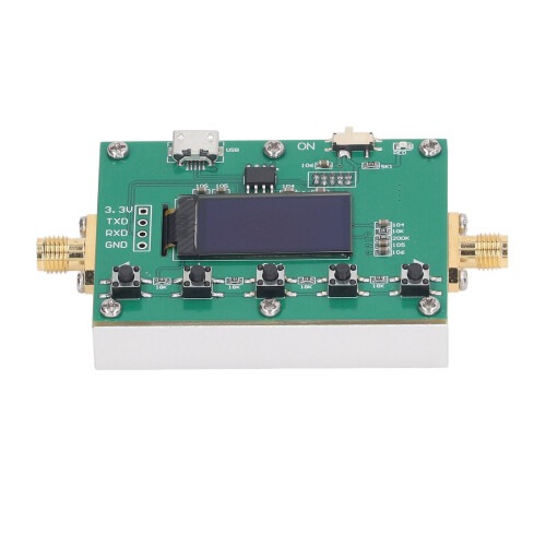 Atténuateur numérique RF 6G de 30 dB, module programmable avec écran OLED et boîtier CNC