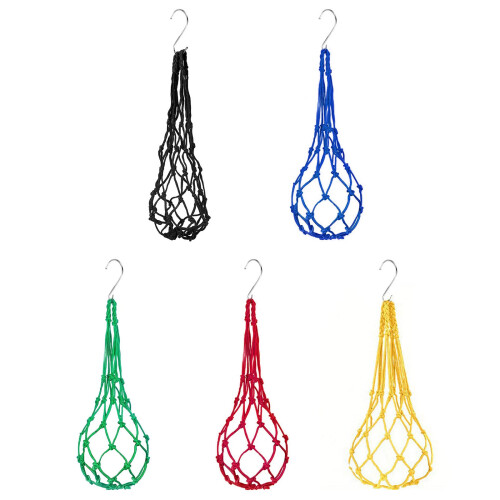 Hanging Chicken Feeder Mesh Bag Feeding Bag For-Red 45g 2