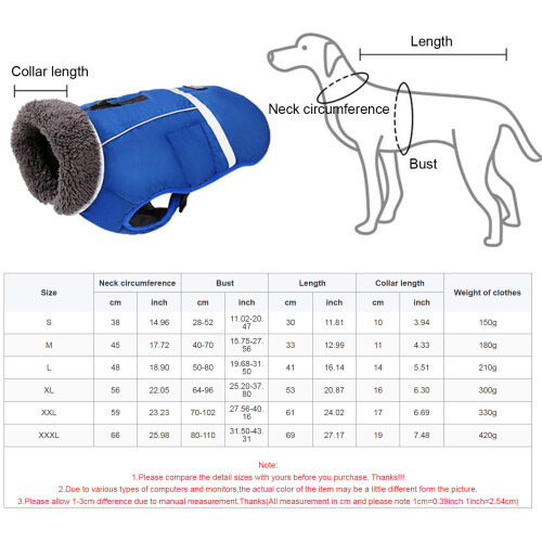 Fleece Turtleneck Dog Jackets Soft Winter Coat Cold-Black S 2