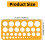 Math Stencil Rulers, Transparent Orange For Precise Measurements, Flat Design For Convenient Storage, Suitable For Various Professions Including 1
