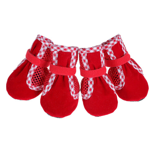 Bequemes Haustier-Schuhset, durchlässiger-Kürbisgrün XL 1
