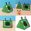 Gerbil Furry Swing Soft Bed Large Swing Set Hanging Suitable for 2