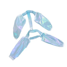 Reflektierende Hundeschuhe, Hundebeinschutz, elastische-Blau XXL