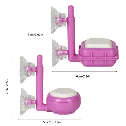 Quality Oxygen Bubble Disk Aerator Stone Bubble-Purple round 2