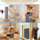 Polyester Fiber Cats Adhesive Carpet Scratch Mat for-Brown S 3