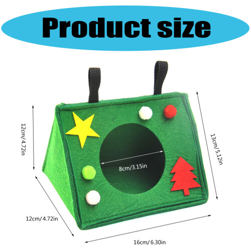 Gerbil Furry Swing Soft Bed Large Swing Set Hanging Suitable for 2