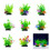 5PCS Simulation Water Grass Aquariums Decoration Green-Type F 6