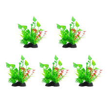 5PCS Artificial Green Plant Landscape Water Grass-Type G