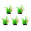 5PCS Artificial Green Plant Landscape Water Grass-Type G 1