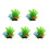 5PCS Simulation Water Grass Aquariums Decoration Green-Type F 1