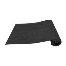Trimmable Adhesive Cats Scratcher Mat for Furniture-Black M
