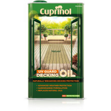 Cuprinol 5122414 Uv Guard Decking Oil Exterior Woodcare, Natural