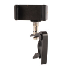 Portable Alloy & Plastic Guitar Capo Phone Holder Clip for Electric Bass Ukulele