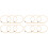 12Stk DIY Stickset, Bambusrahmen Khaki, Rund, Mit 2