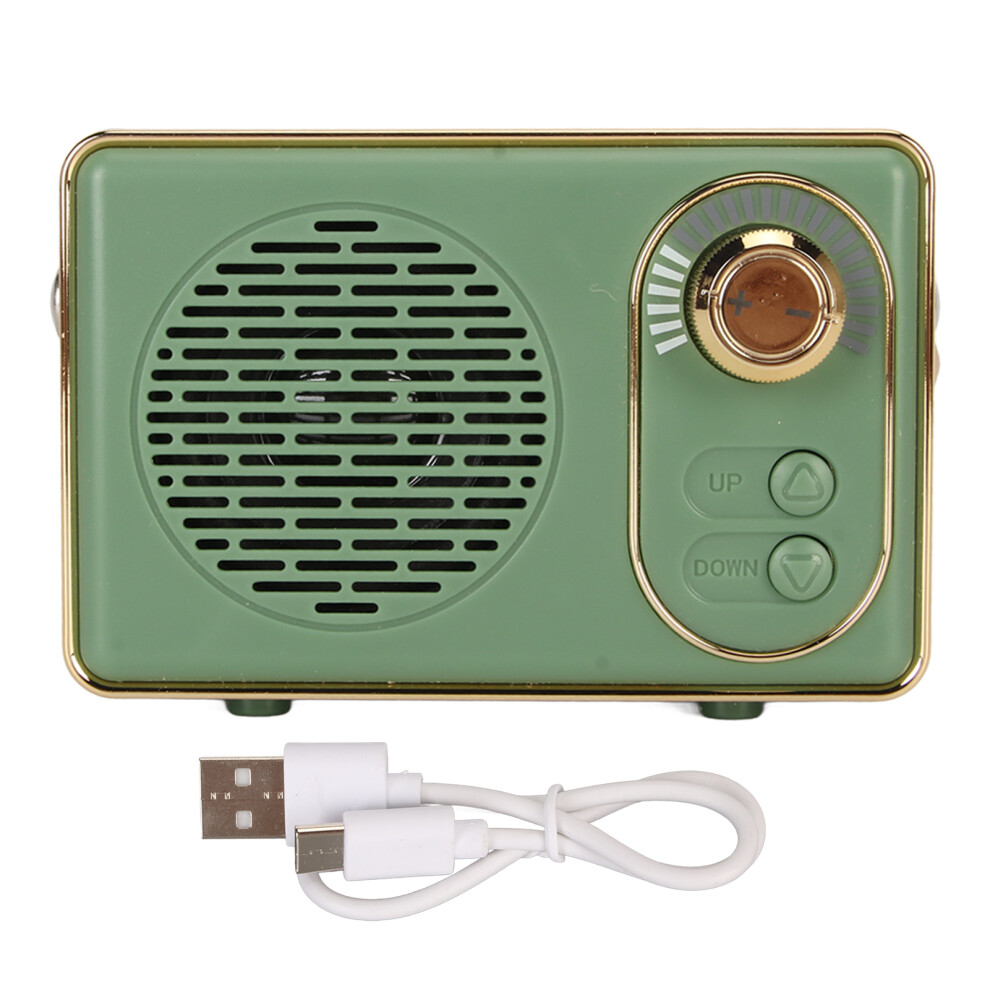 Wireless Bluetooth Speaker In Vintage Style With Good Sound Quality Strong Compatibility And Up To 6 Hours Of Playtime Versatile For Indoor And Outdoo 9012494094725