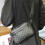 Ανδρική τσάντα ώμου Crossbody, ρετρό μονή μικρή τετράγωνη τσάντα, αντικλεπτική, 2