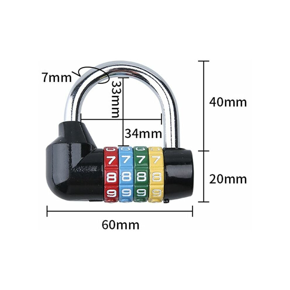 High-Security Locker Lock, Customizable Combination Padlock With Five Digit Code For Keyless Convenience And Anti-Shim Locking Mechanism, Suitable 9169997131454