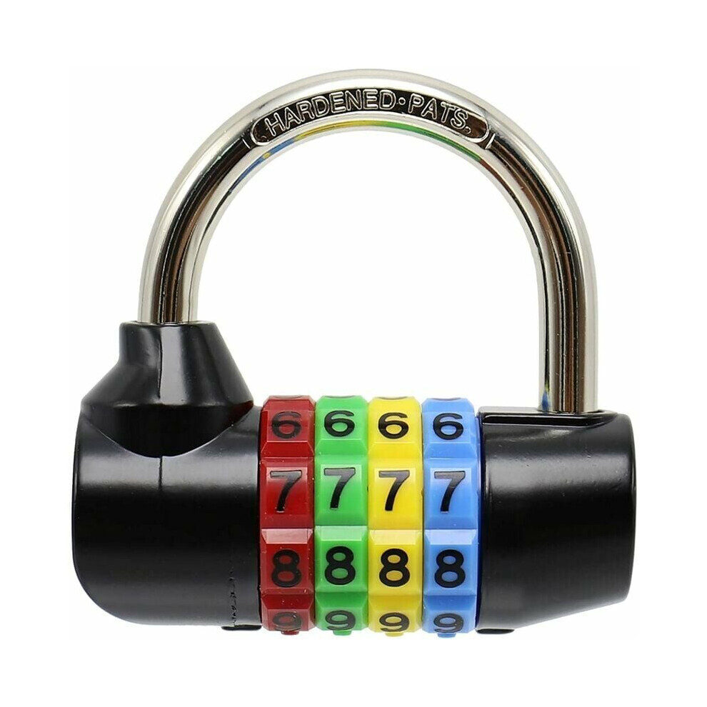 Highly Secure Padlock With Five Digit Code And Zinc Alloy Material, Offering 100000 Combinations And Keyless Convenience For Your Gym Lockers, 9173940258587