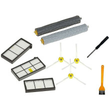 Kit de atualização para aspirador robô, compatível com as séries 800 e 900, design praticamente livre de manutenção e material de filtro