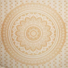 Beautiful Bedroom Decor Aesthetic Tapestry, Traditional Mandala Print Hanging Wall Art, Superior Quality Fabric, Weather Resistant Multipurpose