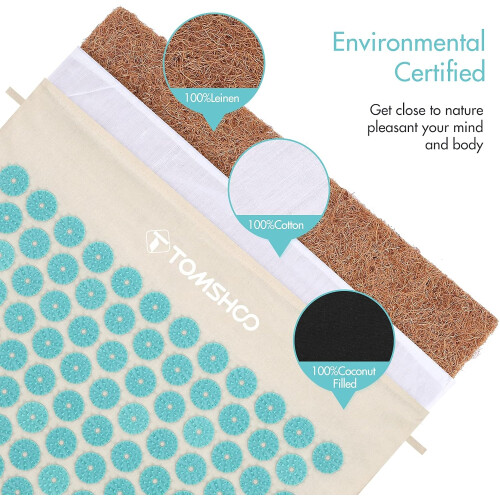 Στρώμα & μαξιλάρι πιεσοθεραπείας: Γέμιση από φυσική ίνα καρύδας, οργανικό βαμβάκι 2