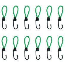 Cordons élastiques à code couleur, grande résistance à la charge : matériaux de haute qualité pour une réutilisation optimale en extérieur,