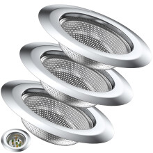 Basket Style Sink Drain Strainer, Micro Perforation Technology Ensures Water Flows Effortlessly While Blocking Debris, Perfect For Kitchen And
