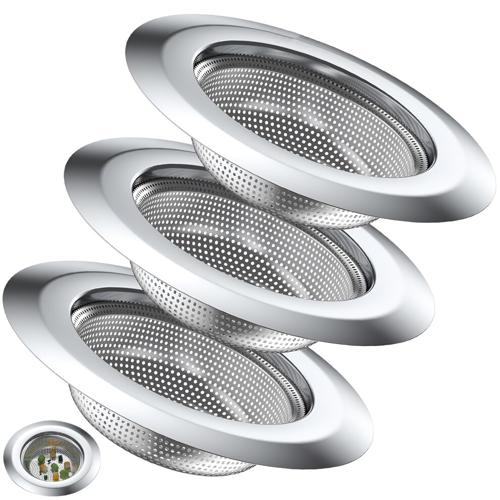 Basket Style Sink Drain Strainer, Micro Perforation Technology Ensures Water Flows Effortlessly While Blocking Debris, Perfect For Kitchen And 9405630958904
