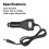Auto-Ladekabel 12-24V für Angelköderboot, 900mm, schwarz 2