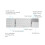 Wireless Foldable Bluetooth Keyboard 64 Keys Touchpad Silver 140mAh 3