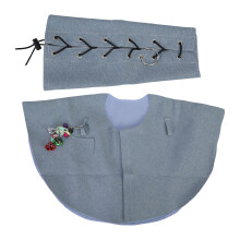 Beschermende papegaaiensjaal en armhoesset voor-Blauw
