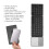 Bluetooth Foldable Keyboard with Touchpad, 64 Keys, 140mAh, Black 4