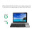 Bluetooth Foldable Keyboard with Touchpad, 64 Keys, 140mAh, Black 6