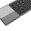 Bluetooth Foldable Keyboard with Touchpad, 64 Keys, 140mAh, Black 9